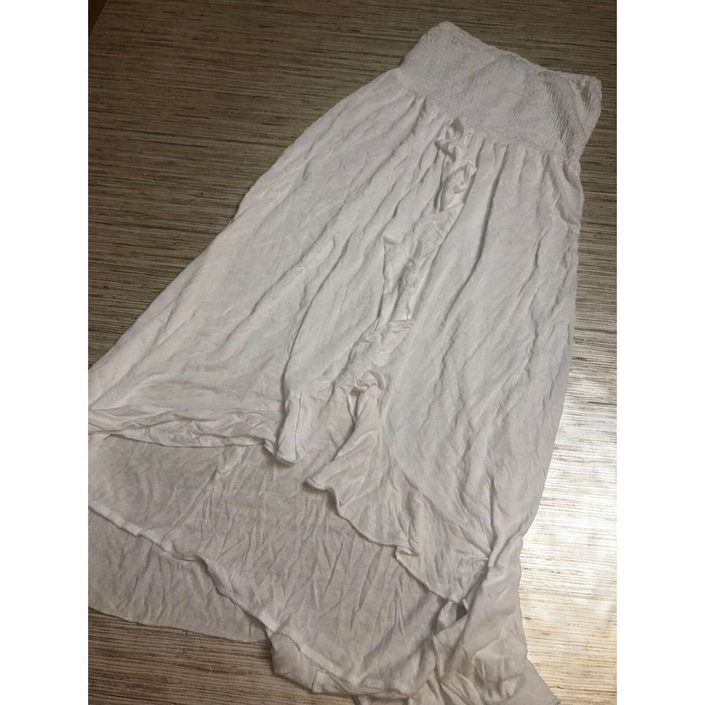 T-4 RAVIYA Tube Dress Cover-Up WHITE size S new